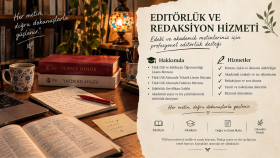 edebi ve bilimsel metinlerinizin editörlüğünü yaparım