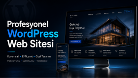 profesyonel WordPress web sitesi yaparım