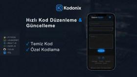 güncellenmesi veya yarıda kalan gereken sitenizi düzenlerim