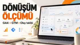 GA4 ve GTM ile dönüşüm takibi kurabilirim