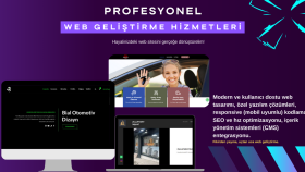  profesyonel web tasarımı geliştirme hizmetleri sunuyorum