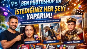 photoshopta hayalinizdeki tasarımı gerçeğe dönüştürürüm