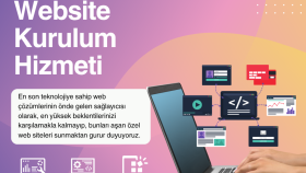 sizin için anahtar teslim web sitesi kurarım