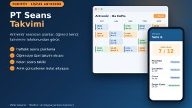 PT Seans Takvimi - Antrenör Seans Takip Uygulaması