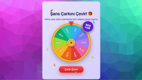 web siteniz için indirim kodu veren hediye çarkı yaparım