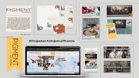 Pigment Sanat Atölyesi Kurumsal Kimlik