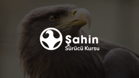 Şahin sürücü kursu logo tasarımı