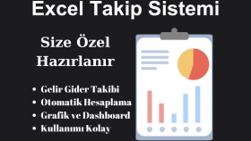 Excel ile dashboard ve takip sistemleri hazırlıyorum