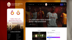 Galatasaray - Web Redesign