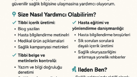 👩‍⚕️ Tıbbi Danışmanlık & Sağlık İçerik Hizmetleri