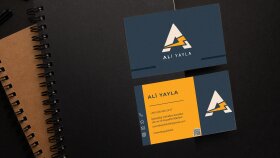 Ali Yayla Kişisel Kartvizit Çalışması