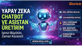 AI Chatbotlar ve ya AI asistanlar üretirim