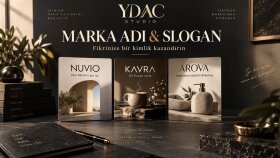 markanız için isim ve akılda kalan sloganlar üretirim