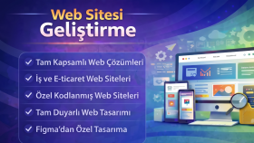 dilediğiniz şekilde profesyonel bir web sitesi hazırlarım