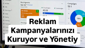 reklam kampanyalarınızı kurar ve yönetirim