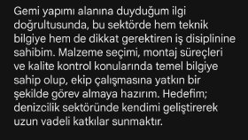 Etkileyici cv ler olustura bilirim 