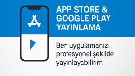 uygulamanızı App Store ve Play Store'de yayınlarım