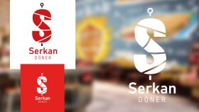 Serkan Döner Logo Çalışması