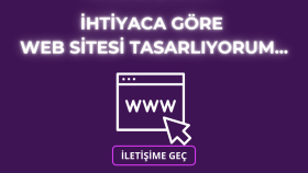 dilediğiniz şekilde fonksiyonel web sitesi tasarlarım