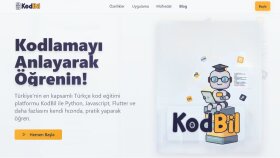 Kodbil Kodlama Eğitimi websitesi