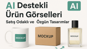 yapay zeka ile ürününüz için görseller yapabilirim