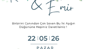Nişan, Düğün ve Sünnet gibi birçok tasarım