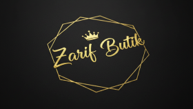 "Lüks & Altın Varaklı Butik Logosu"