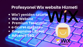 wix ile internet websitesinizi profesyonelce oluştururum