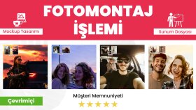 fotomontaj işlemi yaparım