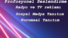 profesyonel seslendirme yaparım