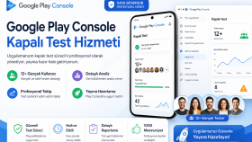 Google Play Console Kapalı Test | 12+ Gerçek Tester