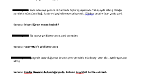Hatırat röportaj çözümlemesi