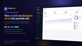 TrackPulse — Web Analitik & Dönüşüm İzleme Platformu`