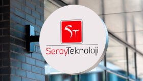 Seray teknoloji logo tasarımı