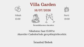 Düğün Davetiyesi Tasarımı