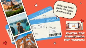 uçak biletine göre eksiksiz bir seyahat planı oluştururum