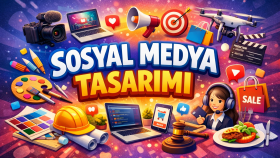 Ben, markanı sosyal medyada profesyonel tasarımlar yaparım