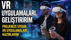 VR uygulamaları geliştiririm