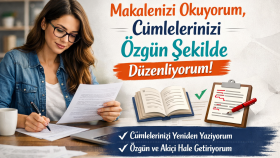 bilimsel çalışmalarınızı düzenliyorum