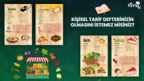 tarif defterlerinizi tasarlayabilirim