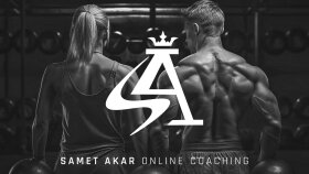 SametAkar Online Coaching - Fitness - Konsept Logo Çalışması
