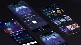 Müzik Uygulaması UI/UX Design