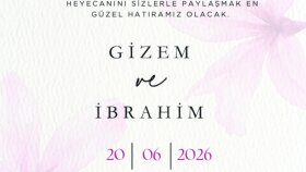 hayalinizdeki davetiyeyi tasarlarım