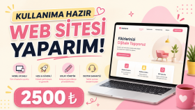 her web sitesini yaparım