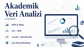 Mplus ve SPSS ile akademik veri analizi yaparım