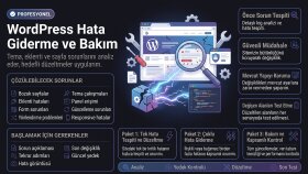 wordpress hata giderme ve bakım yaparım
