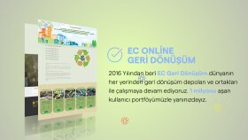 EC Geri Dönüşüm Web Site Tanıtım Vidosu