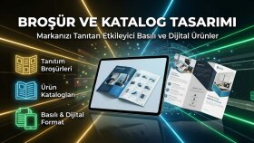 broşür ve katalog tasarımlarınızı profesyonelce hazırlarım