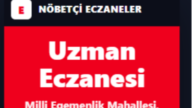 Nöbetçi Eczane Listeleme Sistemi (Gerçek Zamanlı)