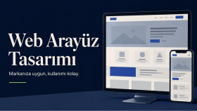 web siteniz için markanıza özel arayüz tasarlarım